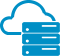 generic cloud server icon